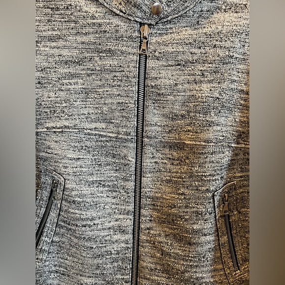 Theory Tweed Moto Jacket - Picture 2 of 6